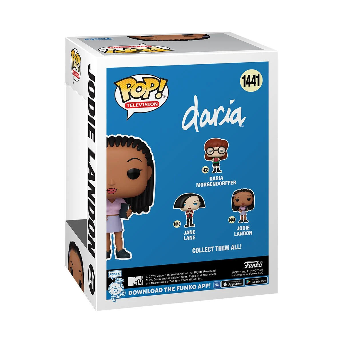 Daria Jodie Landon Funko Pop Vinyl Figure Plastick Crack