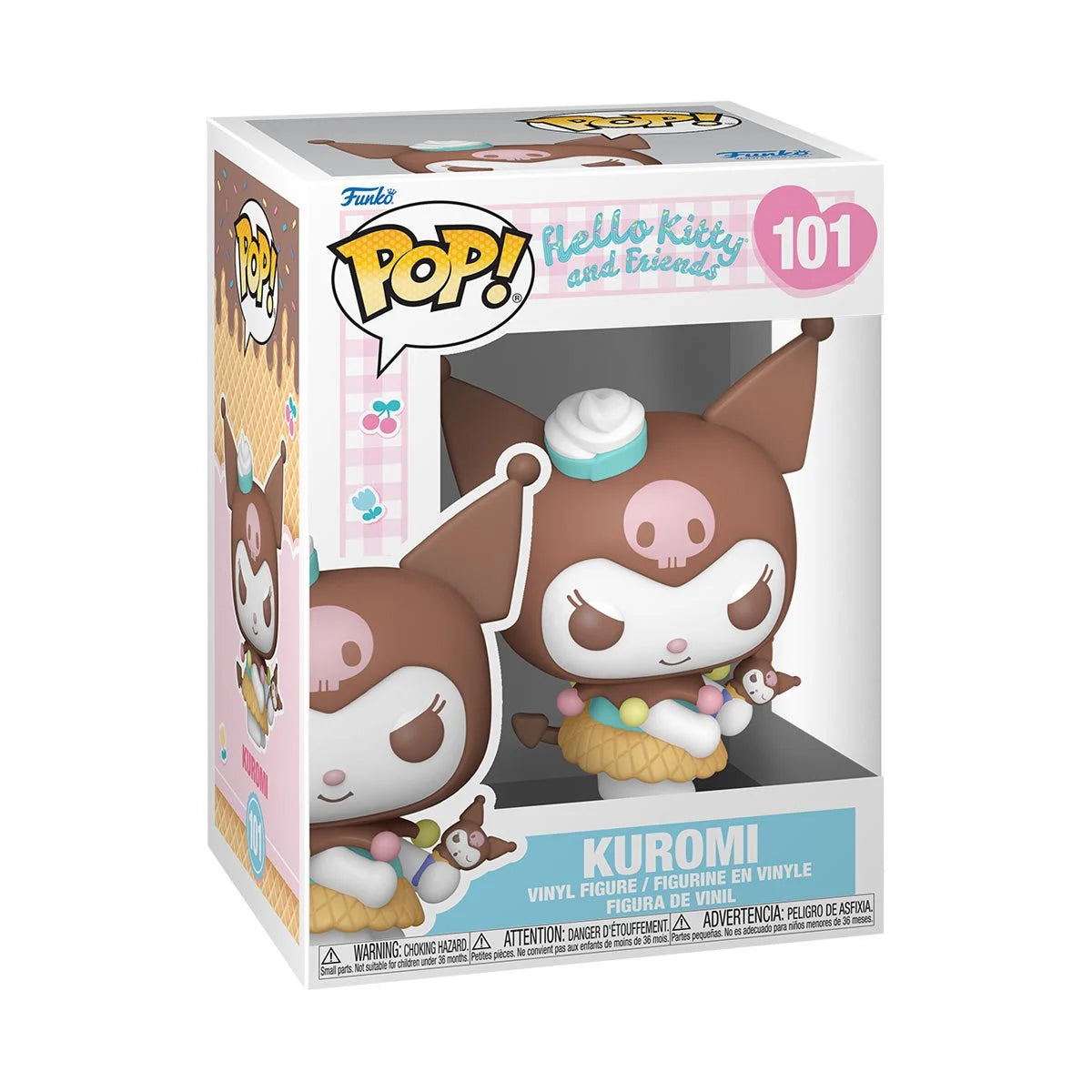 Hello Kitty and Friends Kuromi (Ice Cream) Funko Pop! Vinyl Figure