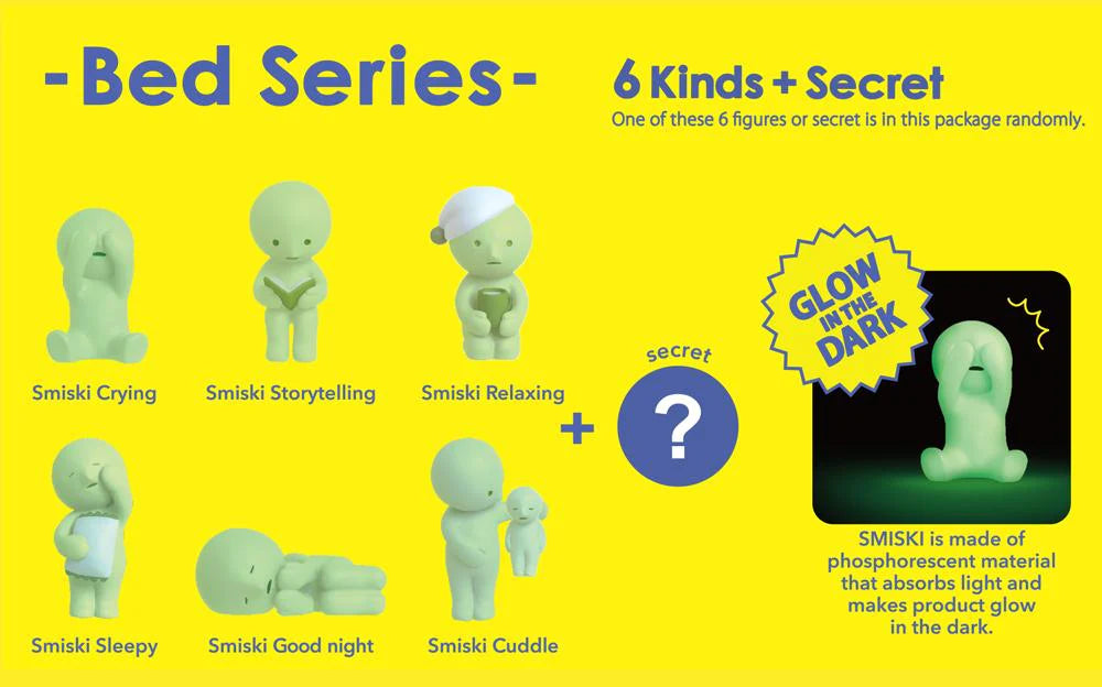 シークレットスミスキーSMISKI secret Sunday+bed SMISKI Blind Box Sunday Series (1 pc) – Skin Cupid