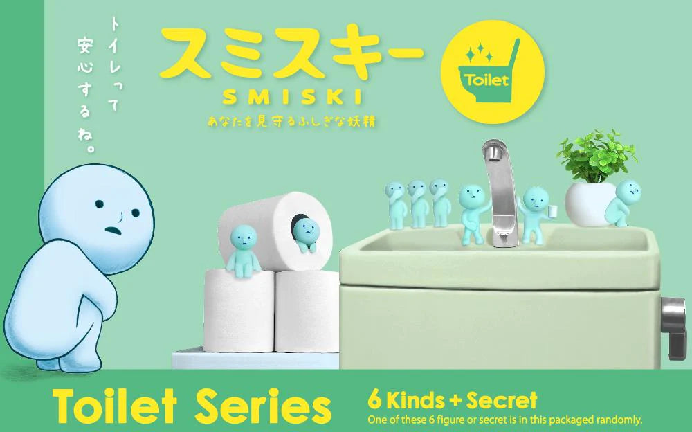 Smiski Mini Figure Toilet Series – Plastick Crack