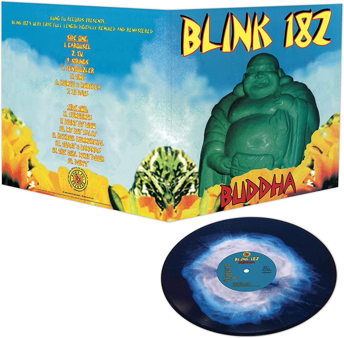 BLINK 182 BUDDHA 12インチLP レコード Blink 182 “Buddha” – Plastick Crack