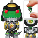 Mighty Morphin Power Rangers Dragonzord with Green Ranger Funko Bitty Pop! Bitty Bot Vinyl Figure
