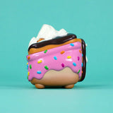 Donut Pink Dumpster Fire Vinyl Figure