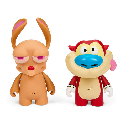 Ren & Stimpy 3” Vinyl Figure 2-pack
