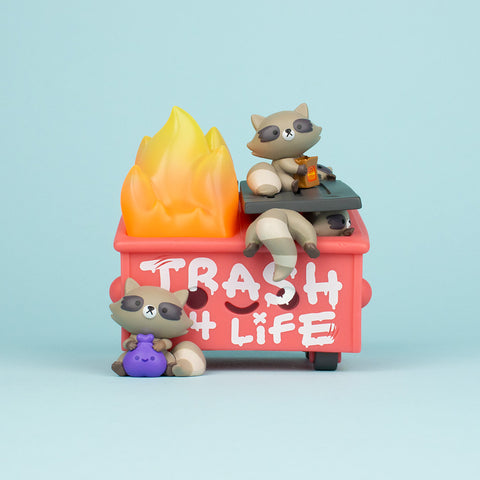 Dumpster Fire Trash Panda