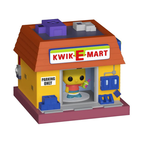 The Simpsons Bart Simpson and Kwik-E-Mart Funko Bitty Pop! Town
