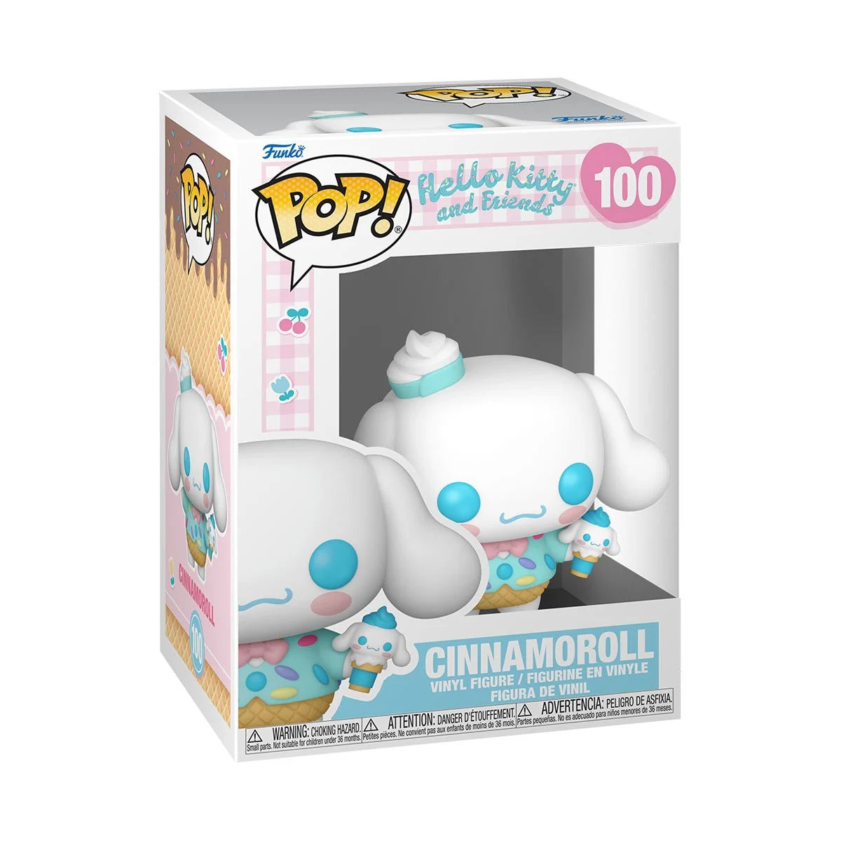 Hello Kitty and Friends Cinnamoroll (Ice Cream) Funko Pop! Vinyl Figur ...