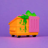Dumpster Fire - Toxic Waste Vinyl Figure - Radioactive Orange Edition