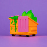 Dumpster Fire - Toxic Waste Vinyl Figure - Radioactive Orange Edition
