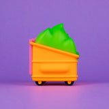 Dumpster Fire - Toxic Waste Vinyl Figure - Radioactive Orange Edition