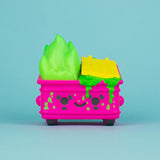 Dumpster Fire - Toxic Waste Vinyl Figure - Chemical Pink Edition