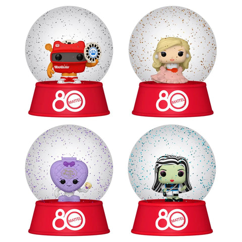 Retro Toys Mattel 80th Anniversary Mini Snow Globe