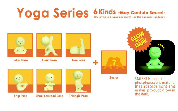 Smiski Mini Figure Yoga Series – Plastick Crack