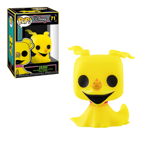 Zero (Black Light) - The Nightmare Before Christmas Pop! Vinyl Figure