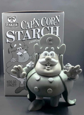 Cap'n Cornstarch Monotone by Ron English