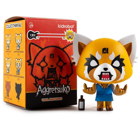 Aggretsuko Blind Box Mini Series By Kidrobot x Sanrio